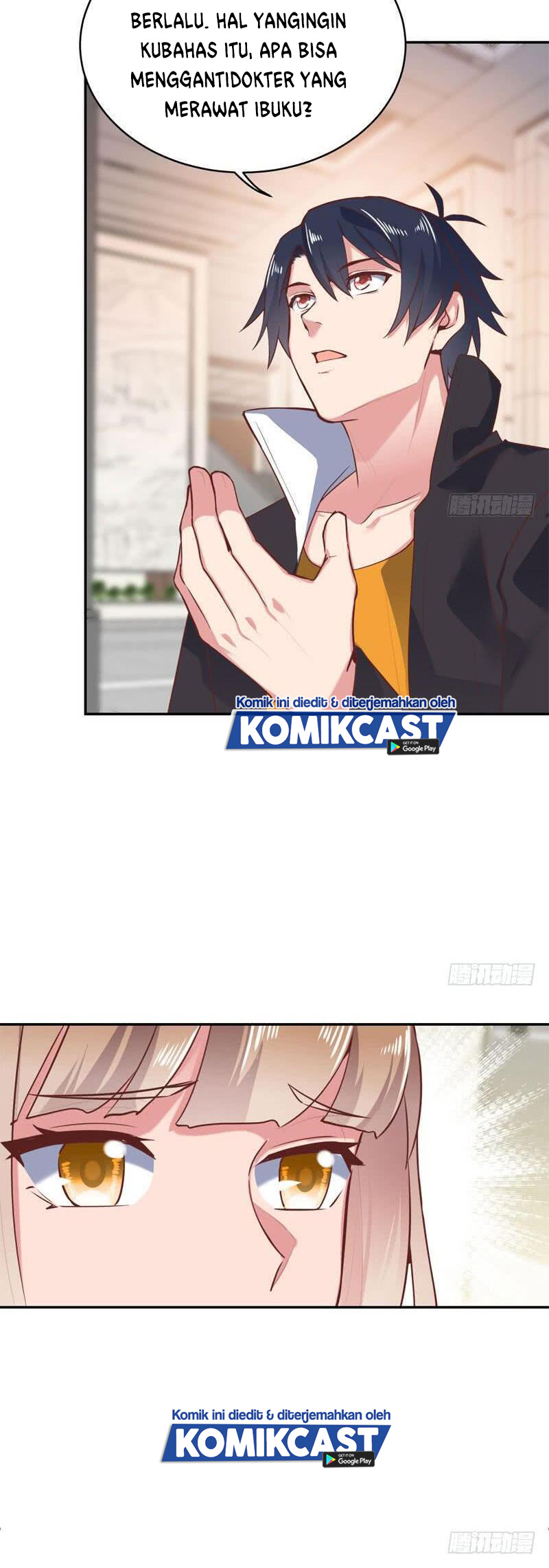 Carrying The Goddess Along Chapter 51 Gambar 18